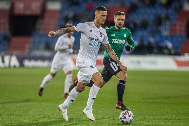 Football. Fortuna:Liga. Banik Ostrava - FK Jablonec. 24.02.2020