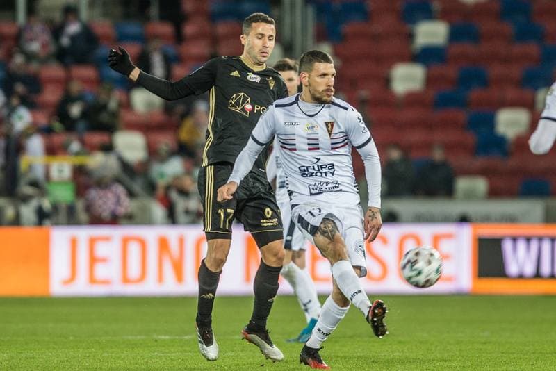Football. PKO BP Ekstraklasa. Gornik Zabrze - Pogon Szczecin. 29.02.2020