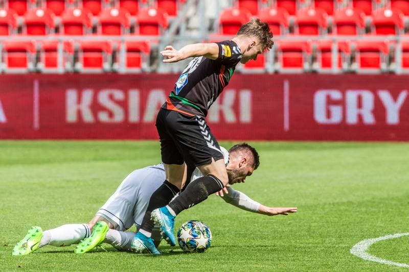Football. Fortuna I Liga. GKS Tychy - Chojniczanka Chojnice. 07.06.2020