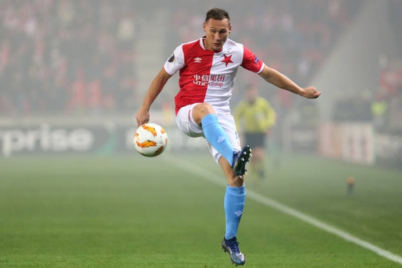Football. UEFA Europa League. Slavia Prague - FC Copenhagen. 08.11.2018