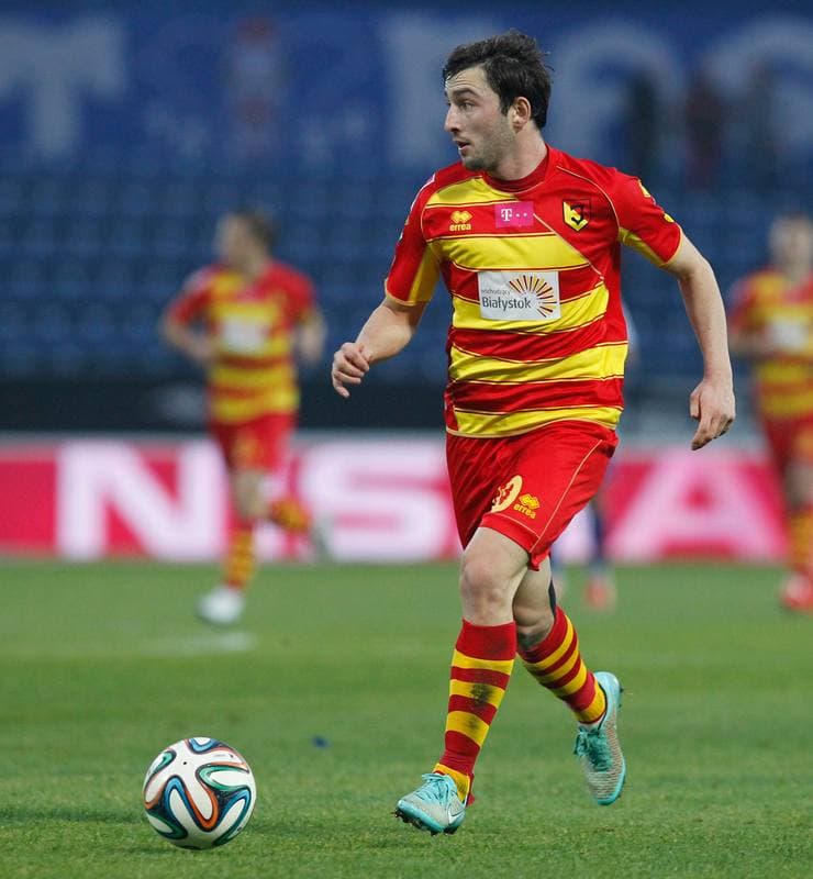 Football. T-Mobile Ekstraklasa. Ruch Chorzow - Jagiellonia Bialystok. 09.11.2014