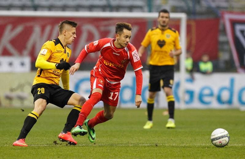 Football. I Liga. Widzew Lodz - GKS Katowice. 22.11.2014