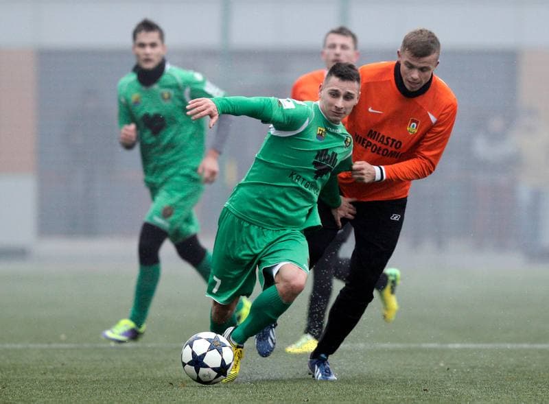 Football. Friendly Match. GKS Katowice - Puszcza Niepolomice. 26.07.2014