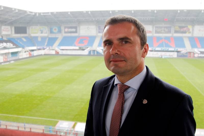 Football. Piast Gliwice. Press Conference. 10.11.2016