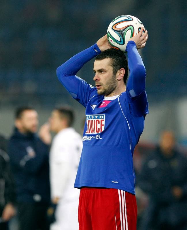 Football. T-Mobile Ekstraklasa. Piast Gliwice - Pogon Szczecin. 15.12.2014