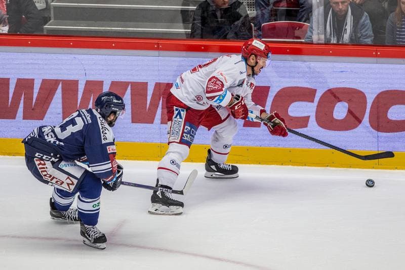 Ice Hockey. Tipsport Extraliga. Ocelari Trinec - Vitkovice Ridera. 21.11.2019