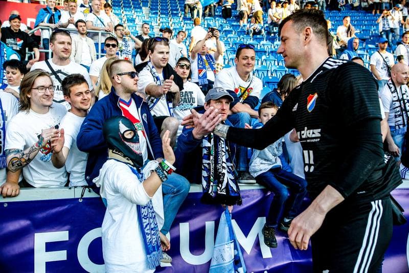 Football. Fortuna:Liga. Banik Ostrava - SFC Opava. 21.04.2019