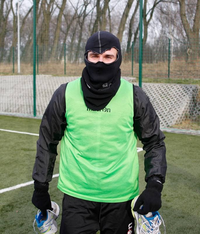 Football. GKS Katowice. Training. 28.05.2015