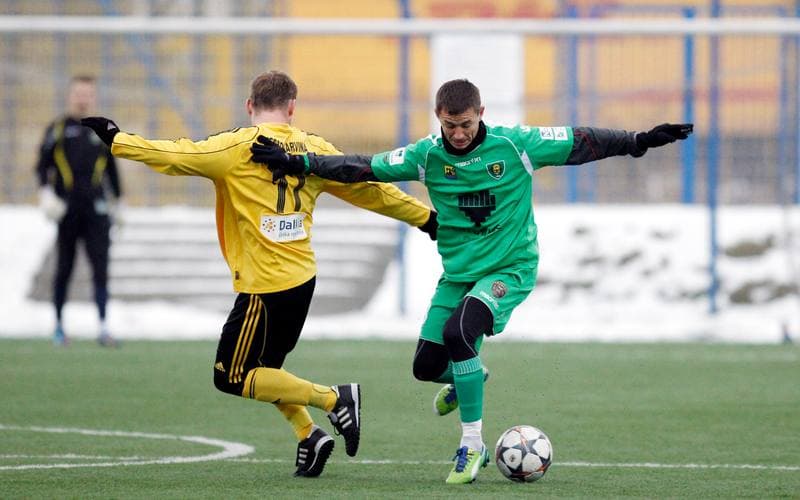 Football. Friendly Match. GKS Katowice - MFK Karvina. 06.02.2015