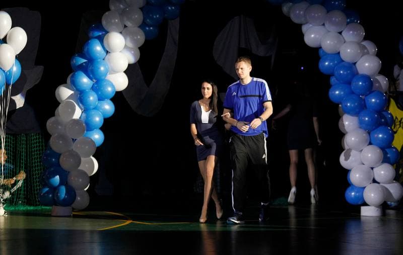 Football. Ruch Chorzow. Team Presentation. 09.02.2015