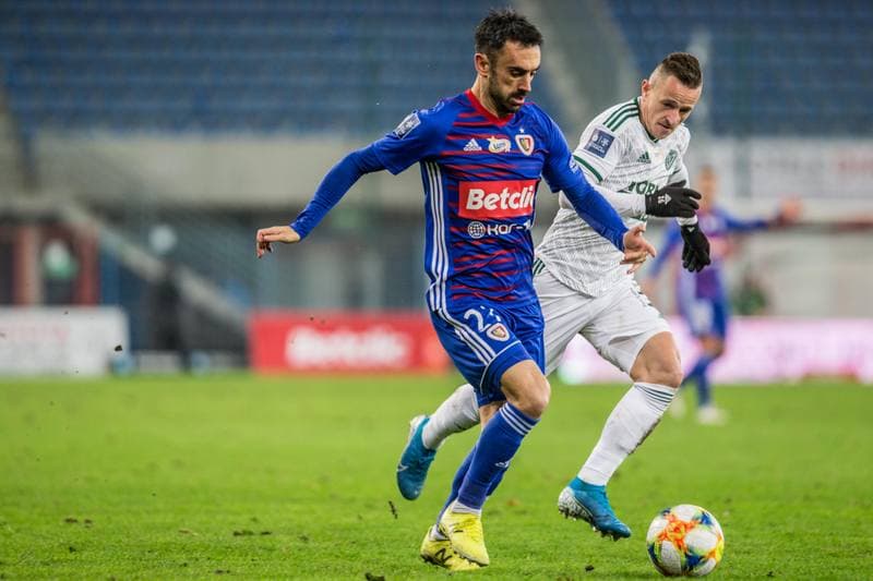 Football. PKO BP Ekstraklasa. Piast Gliwice - Slask Wroclaw. 30.11.2019