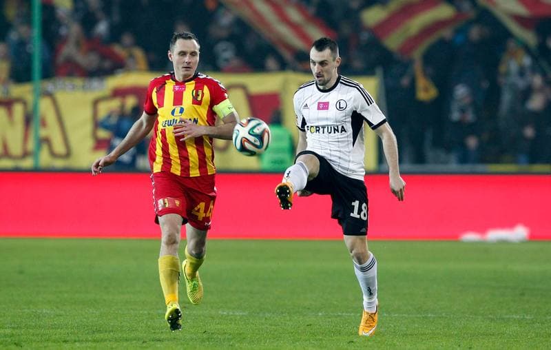 Football. T-Mobile Ekstraklasa. Korona Kielce - Legia Warsaw. 22.02.2015