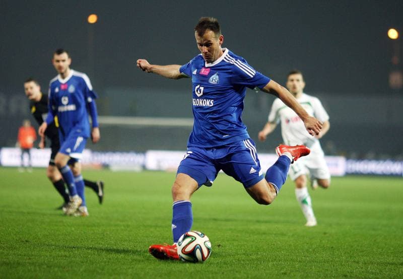 Football. T-Mobile Ekstraklasa. Ruch Chorzow - Lechia Gdansk. 27.02.2015