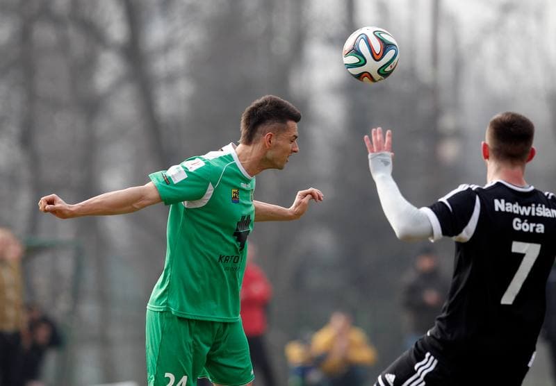 Football. Friendly Match. GKS Katowice - Nadwislana Gora. 28.02.2015