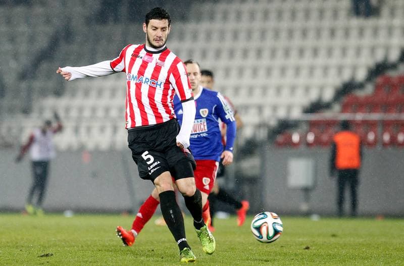 Football. T-Mobile Ekstraklasa. Cracovia Krakow - Piast Gliwice. 13.03.2015