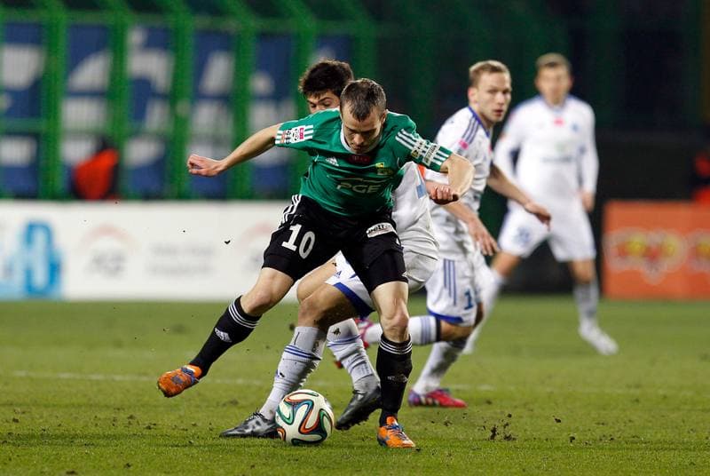 Football. T-Mobile Ekstraklasa. GKS Belchatow - Ruch Chorzow. 16.03.2015