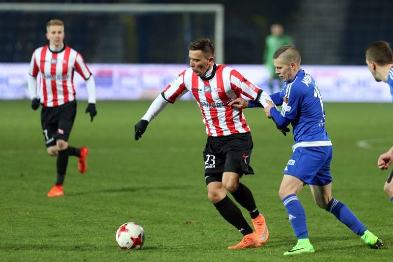 Football. Lotto Ekstraklasa. Ruch Chorzow - Cracovia Krakow. 10.02.2017