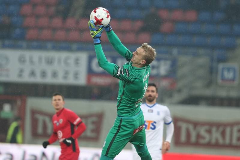 Football. Lotto Ekstraklasa. Piast Gliwice - Lech Poznan. 18.02.2017