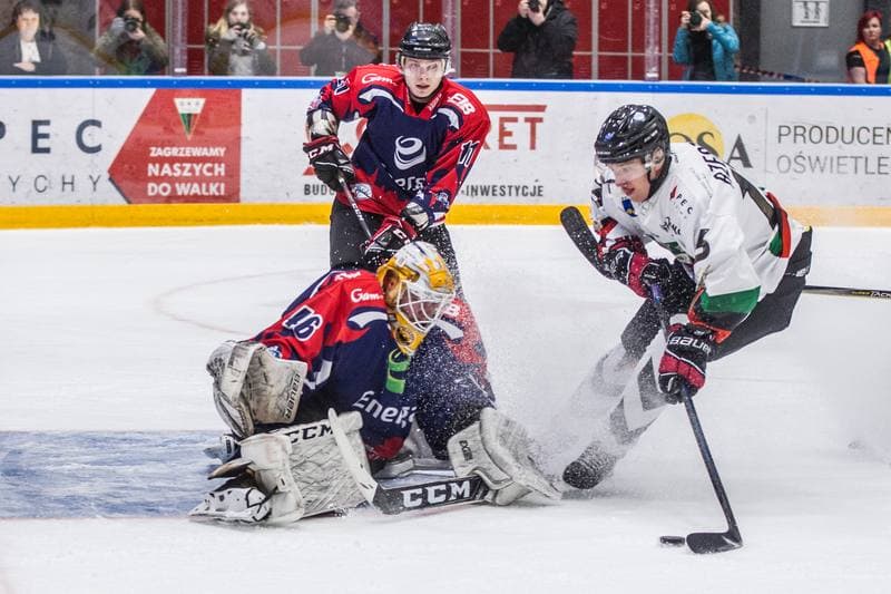Ice Hockey. Polska Hokej Liga. GKS Tychy - Energa Torun. 22.02.2020