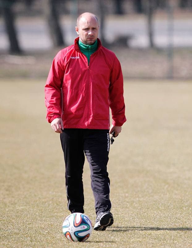 Football. GKS Katowice. Training. 28.05.2015