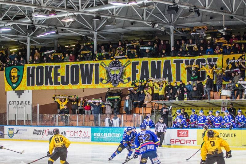 Ice Hockey. Polska Hokej Liga. GKS Katowice - Podhale Nowy Targ. 27.02.2020