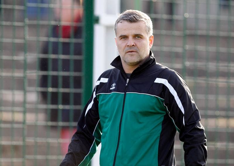 Football. III Liga Opolsko Slaska. Grunwald Ruda Slaska - Polonia Bytom. 29.04.2015