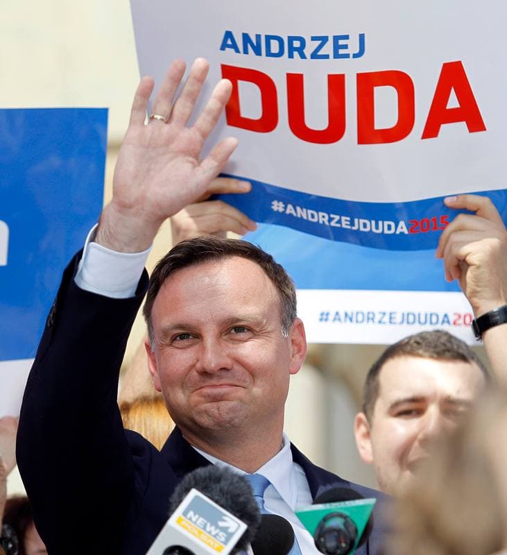 Andrzej Duda. Press Conference. 15.05.2015