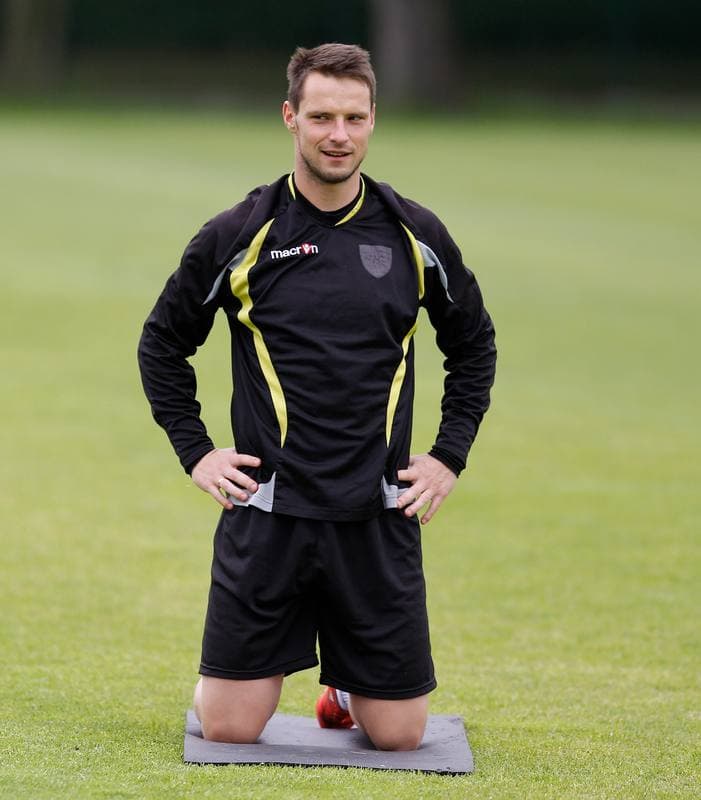 Football. GKS Katowice. Training. 28.05.2015