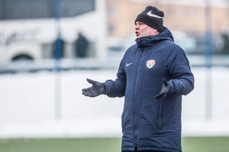 Football. Sparing. GKS Tychy - Puszcza Niepolomice. 13.02.2021