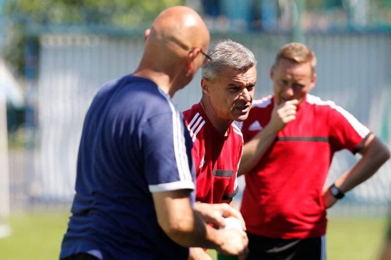 Football. Sparing. Ruch Chorzow - Odra Centrum Wodzislaw. 05.08.2017