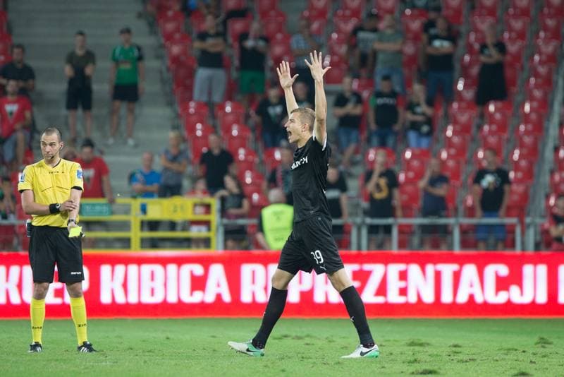 Football. Polish Cup. GKS Tychy - Cracovia Krakow. 09.08.2017