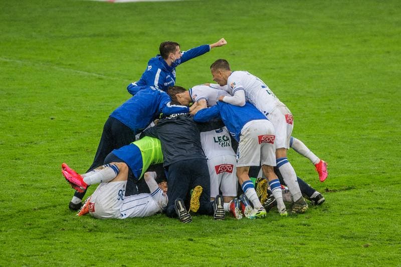 Football. PKO BP Ekstraklasa. Piast Gliwice - Lech Poznan. 20.06.2020