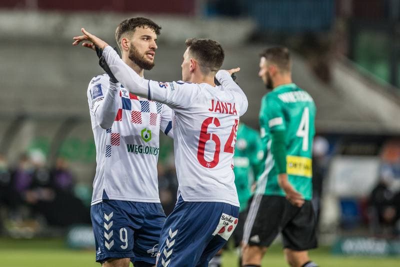 Football. PKO BP Ekstraklasa. Gornik Zabrze - Legia Warsaw. 27.02.2021