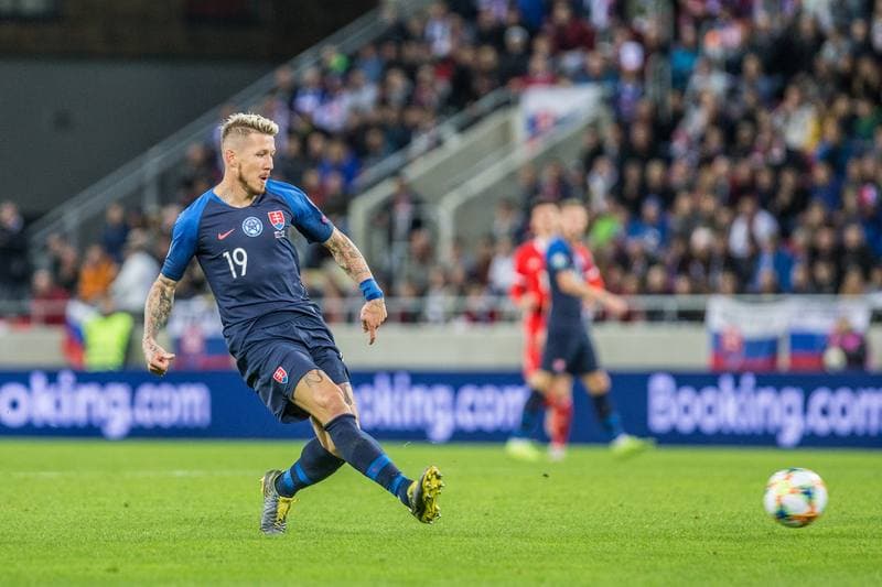 Football. Euro 2020 Qualifiers. Slovakia - Wales. 10.10.2019