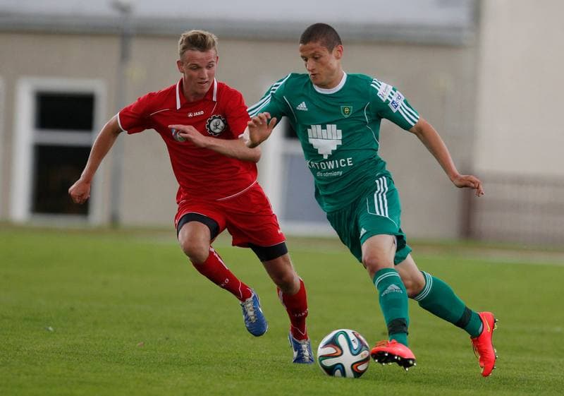 Football. Friendly Match. Lechia Dzierzoniow - GKS Katowice. 08.07.2015