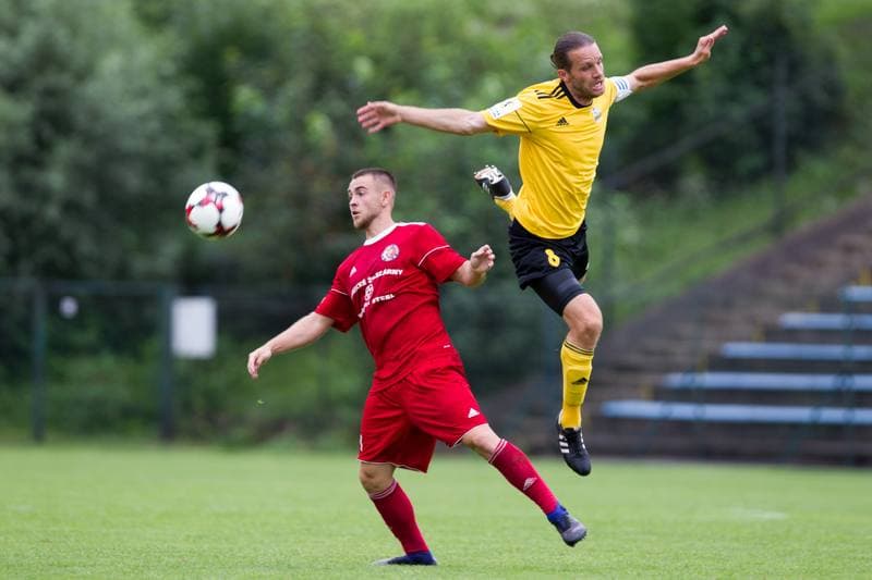 Football. Fortuna Narodni Liga. Fotbal Trinec - Olympia Praha. 19.08.2017