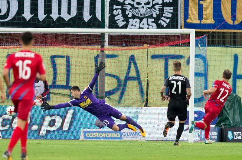 Football. Lotto Ekstraklasa. Piast Gliwice - Korona Kielce. 19.08.2017