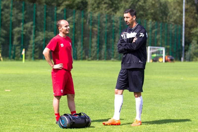 Football. Zaglebie Sosnowiec. Training. 21.08.2017