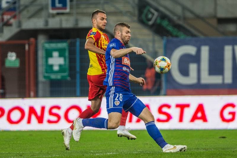 Football. PKO BP Ekstraklasa. Piast Gliwice - Korona Kielce. 26.10.2019