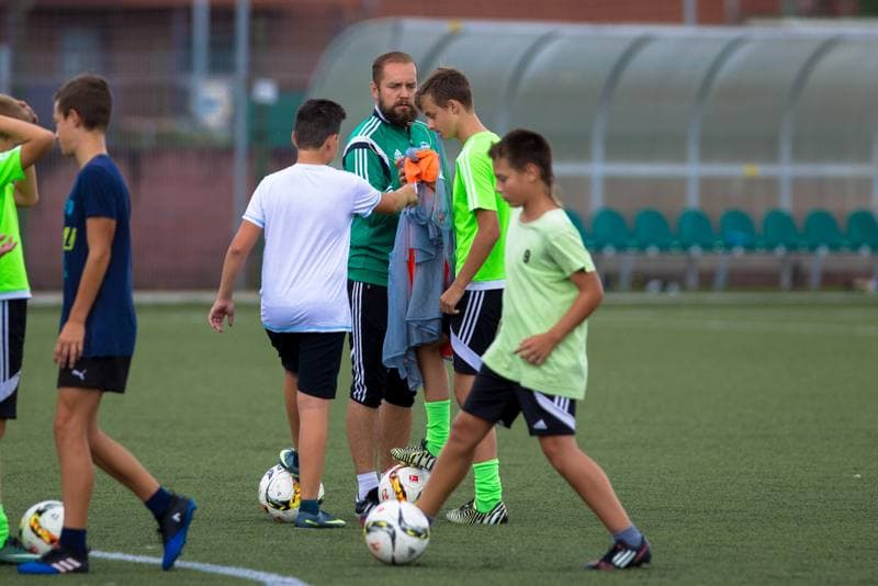 Football. MFK Karvina. Training. 22.08.2017