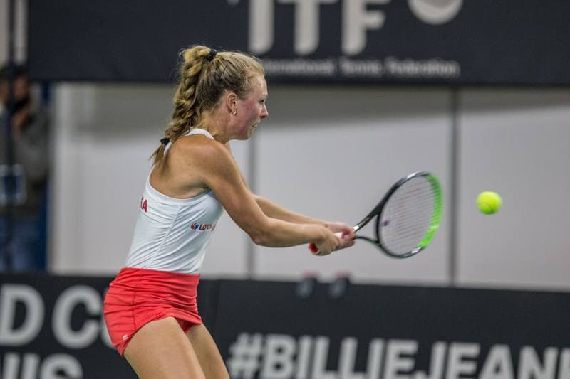 Tennis. Billie Jean King Cup. Poland - Brazil. 16.04.2021