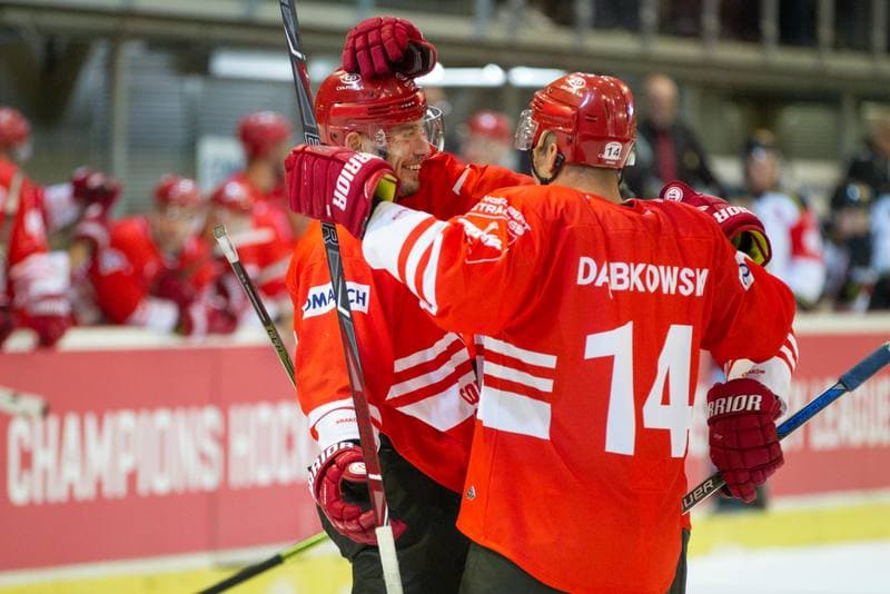 Ice Hockey. Champions Hockey League. Comarch Cracovia Krakow - Brynas IF. 03.09.2017