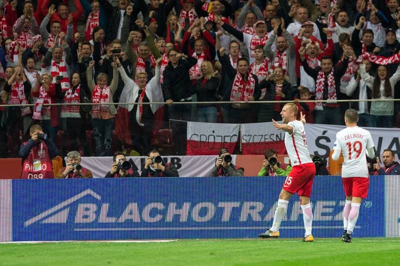 Football. FIFA World Cup Qualifiers. Poland - Kazakhstan. 04.09.2017