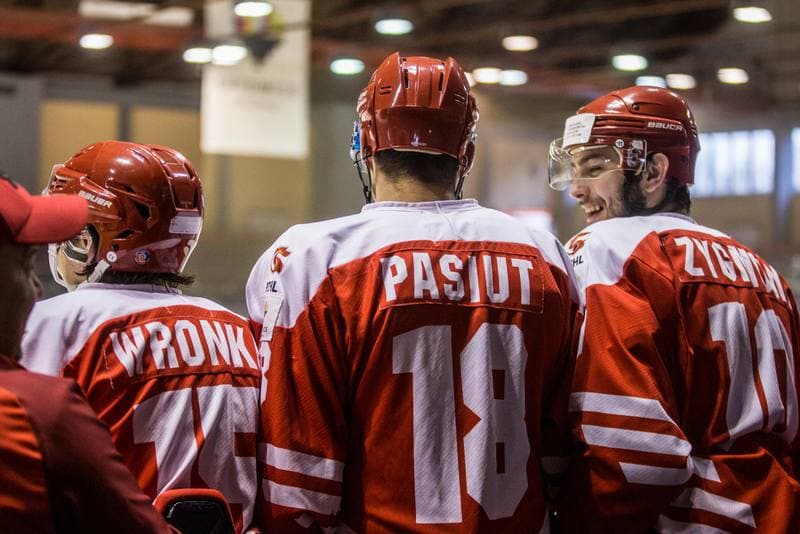 Ice Hockey. Three Seas Tournament. Poland - Lithuania. 19.04.2021