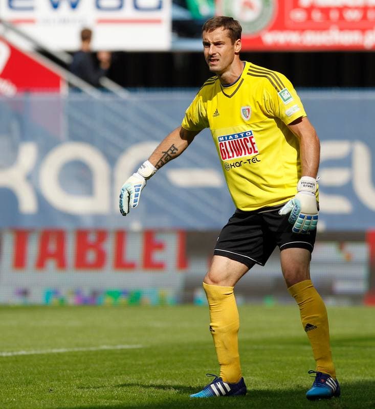 Football. T-Mobile Ekstraklasa. Piast Gliwice - Gornik Leczna. 07.11.2014