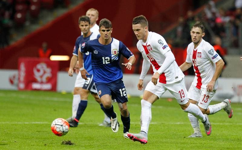 Football. UEFA Euro Qualifiers. Poland - Gibraltar. 07.09.2015