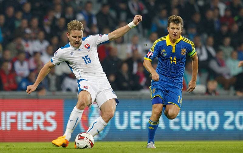 Football. UEFA Euro 2016 Qualifiers. Slovakia - Ukraine. 08.09.2015