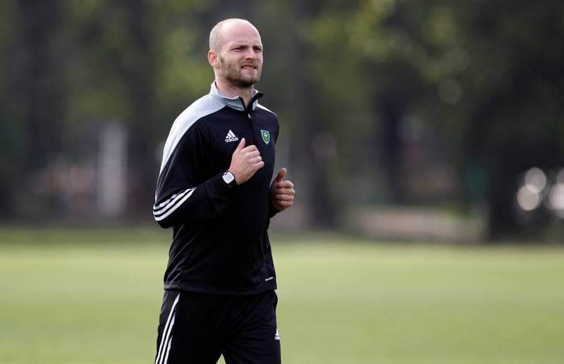 Football. GKS Katowice. Training. 28.05.2015