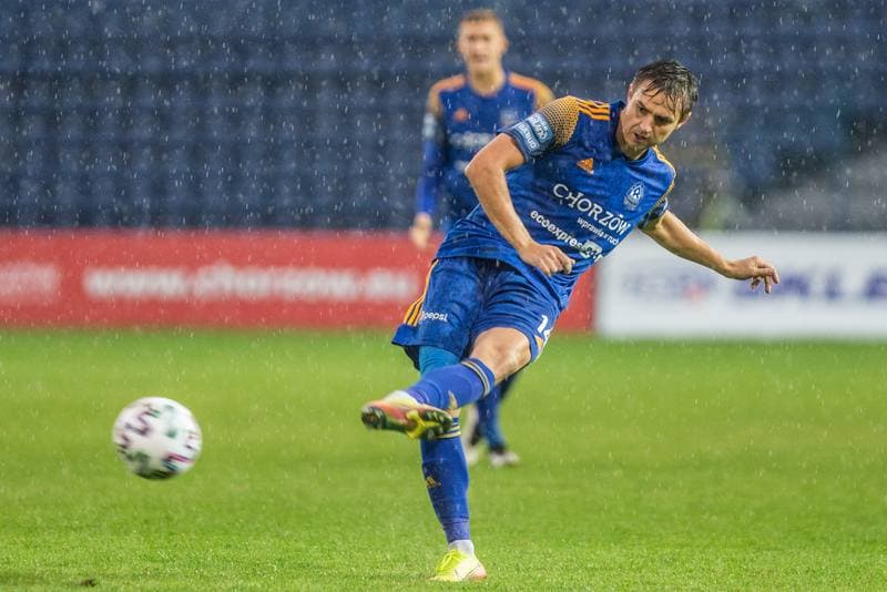 Football. III Liga. Ruch Chorzow - Piast Zmigrod. 22.08.2020