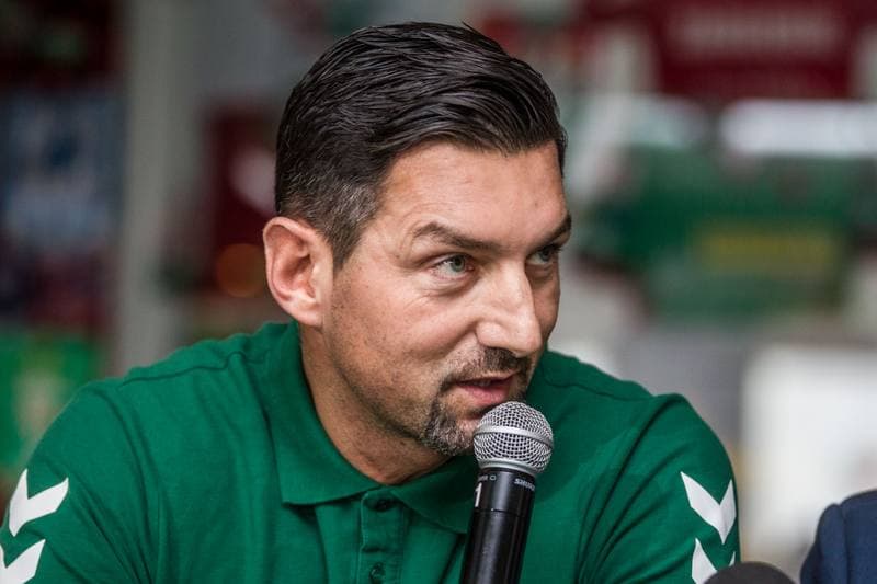 Football. Zaglebie Sosnowiec. Press Conference. 14.01.2020
